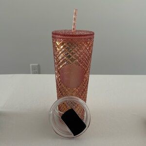 Starbucks Rose Gold Cold Tumbler - 24oz
